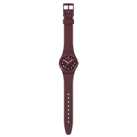 Orologio Swatch THRU THE CROWN GLASS in Bioplastica SO28R115 - SO28R115